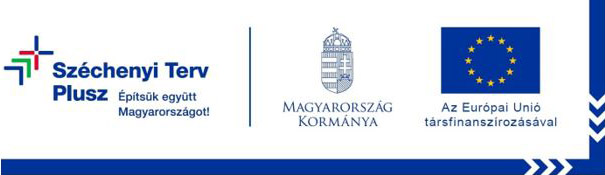 Széchenyi 2020 logó a felső pozícióban